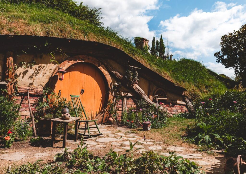 New Zealand Travel Insurance - A cozy hobbit house